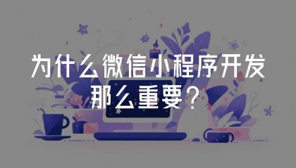为什么微信小程序开发那么重要?