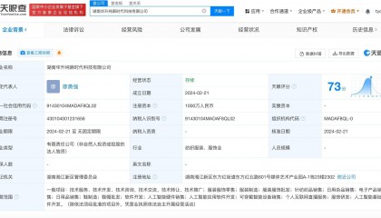 华升股份成立纯麻时代科技公司 含AI软件开发业务