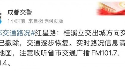 成都警方通报!罗某某(男,28岁)已被公安机关控制