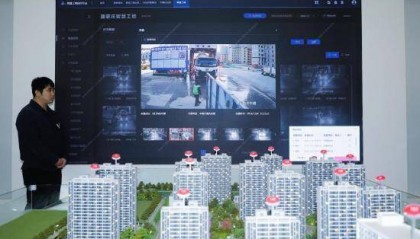 种花种草“种”水泥 西安建筑工地扬尘治理有新意