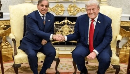 巴基斯坦总理及元帅,与特朗普会晤相谈甚欢