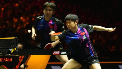 王楚钦/孙颖莎再次横扫赢球,国乒提前锁定大满贯混双冠军