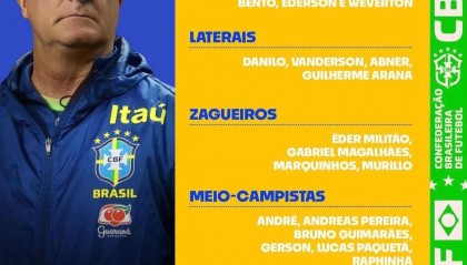 巴西大名单:维尼修斯罗德里戈拉菲尼亚领衔 内马尔仍缺席