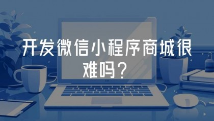 开发微信小程序商城很难吗?