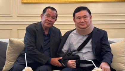 洪森直接喊话他信,公开泰国重大绝密,不送爱女下台,仗就不停打