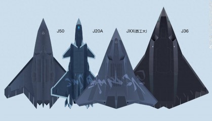 战斗机体型再突破,歼 - 41 庞大身姿极具未来感,堪称 “空中堡垒”