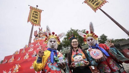 北京民俗博物馆举办中秋游园会