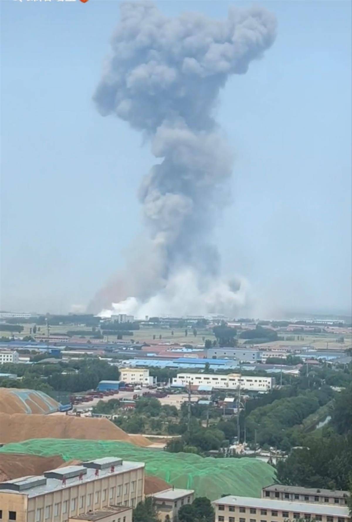 山东高密爆炸涉事公司生产农药及中间体，环保部门：正对周边环境进行检测